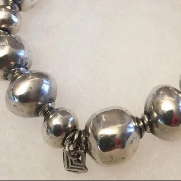 Silpada Sterling Silver Atmospheric Oxidized Beaded Bracelet B1998 - Picture 13 of 16